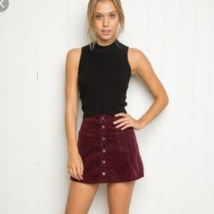 Brandy Melville corduroy skirt
